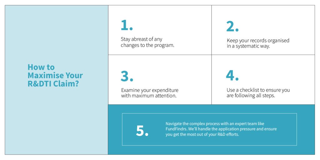 How to maximise your R&DTI claim