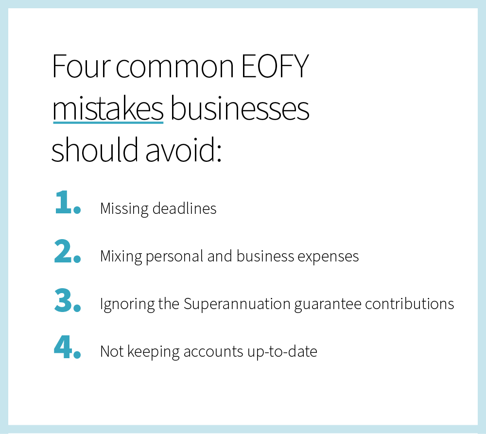 FundFindrs - Four Common EOFY Mistakes Businesses Should Avoid