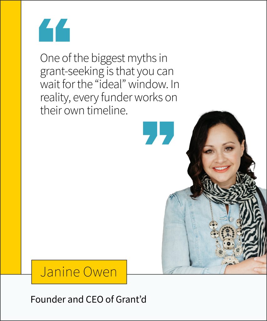 FundFindrs - Janine Owens Biggest Myths Quote