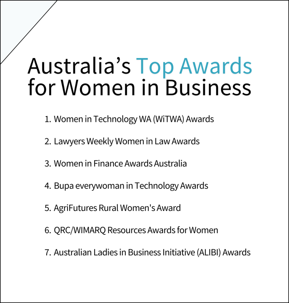 Australia’s Top Awards for Women in Business